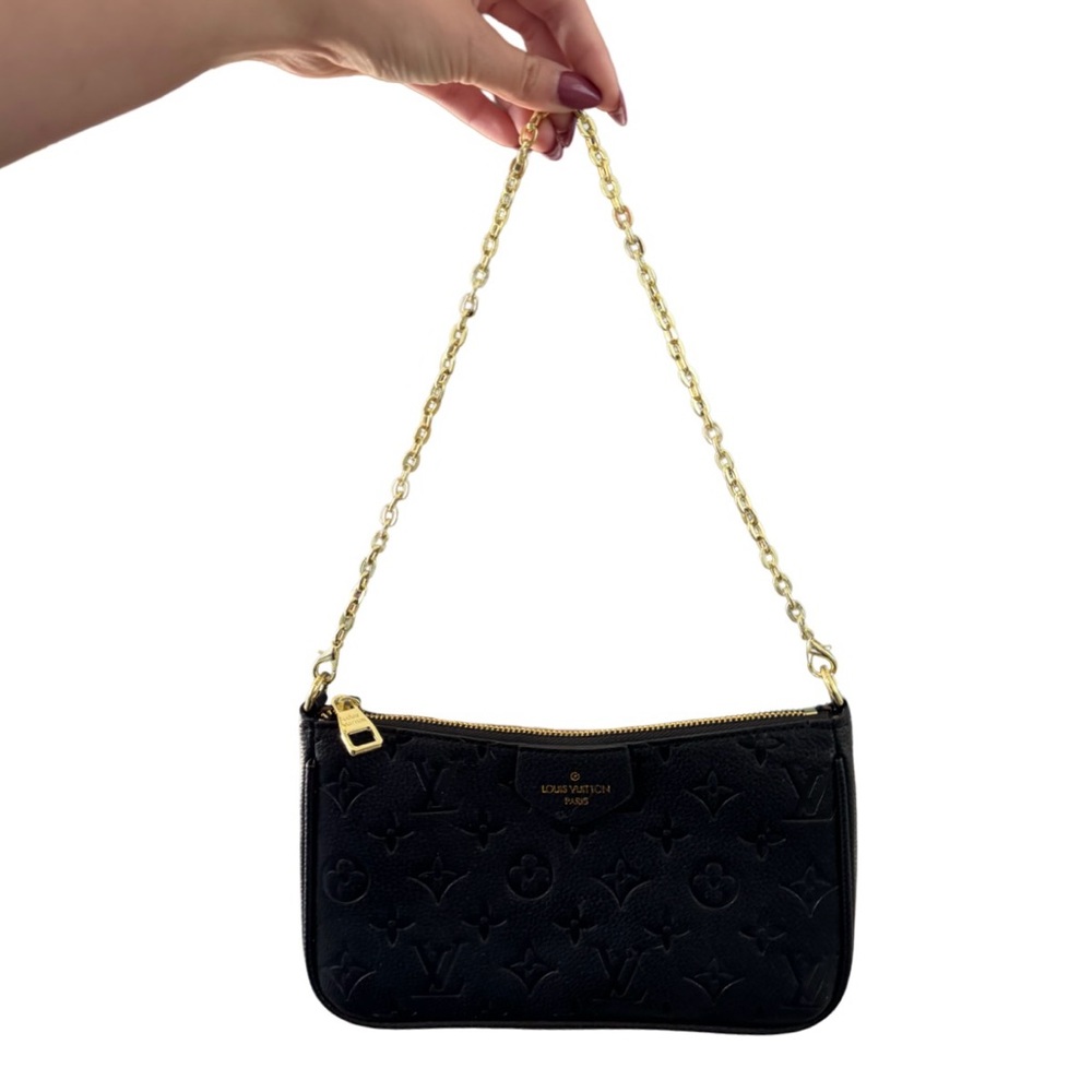 Louis Vuitton Black Chain Bag